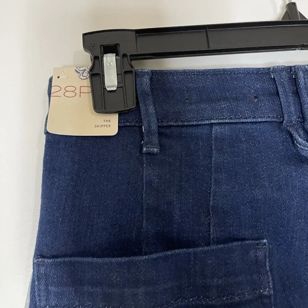 NWT Pilcro & the letterpress anthropologie skipper high waist wide leg jeans 28P